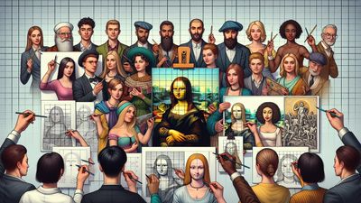 How to Draw Perfectly Proportioned Figures Using Grids