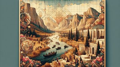 Mastering Large-Scale Paintings: Using the Grid Method for Precision