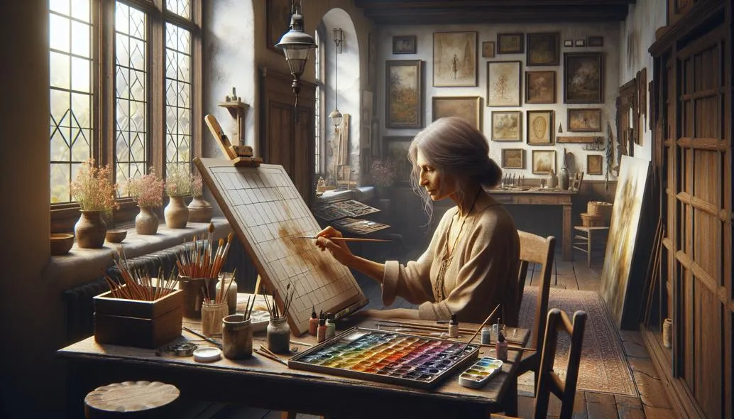 Watercolor Illustration Process