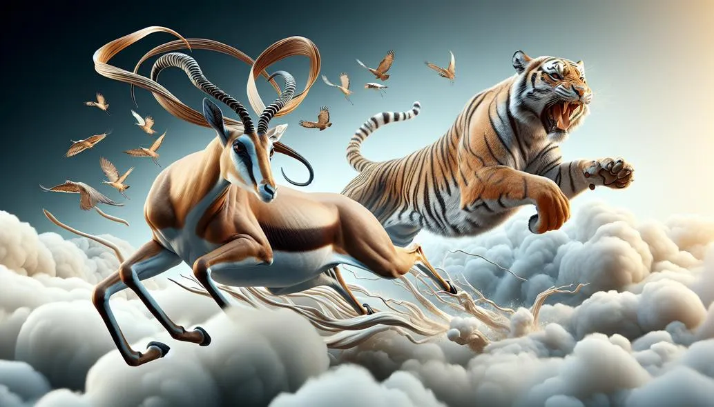 Professional wildlife drawing using grid construction techniques