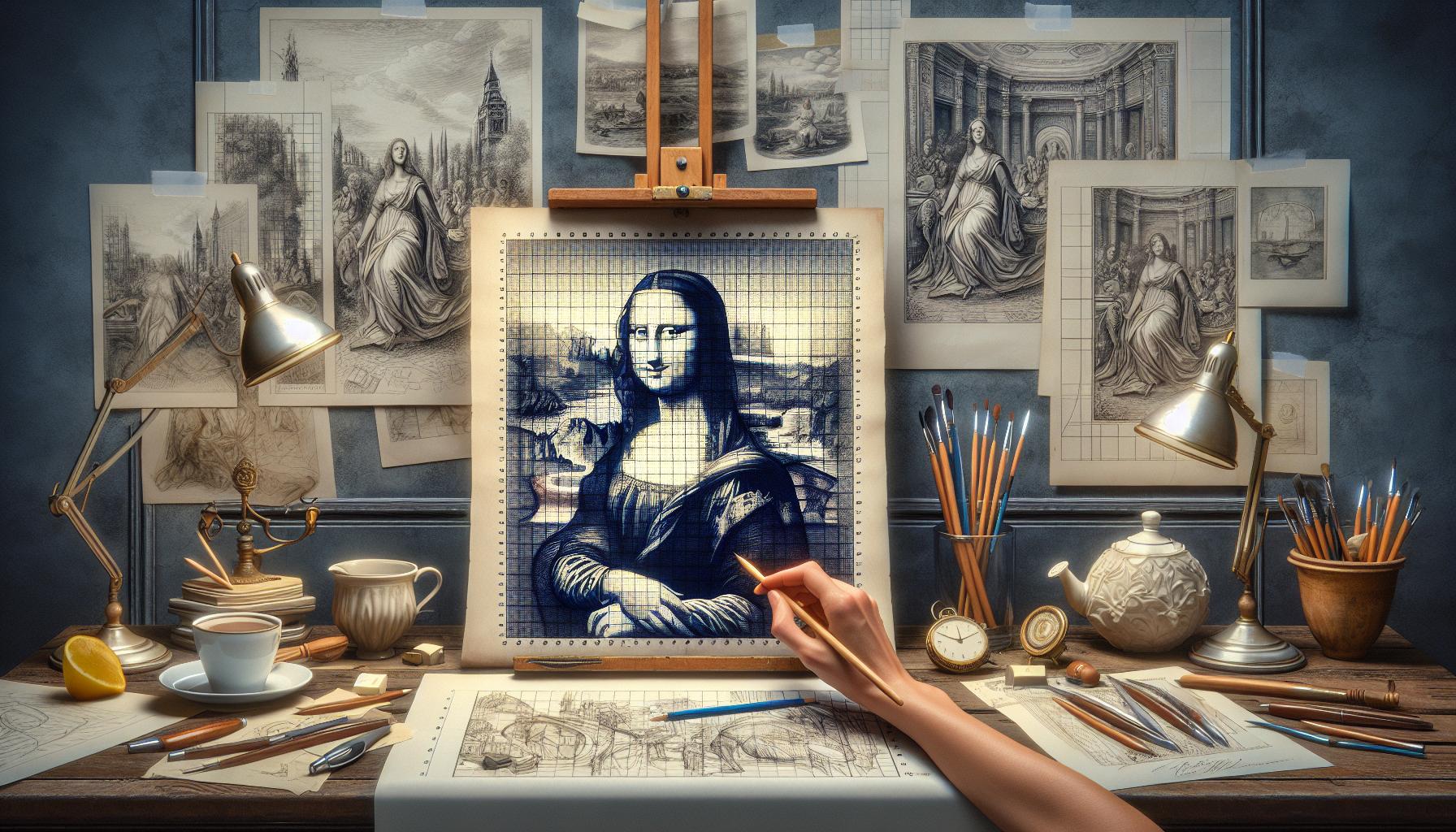 Enhancing Your Drawing Skills with the Grid Method