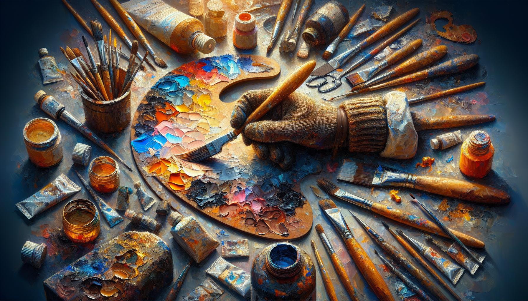 Creating Realistic Textures with Palette Knife Techniques in Oil