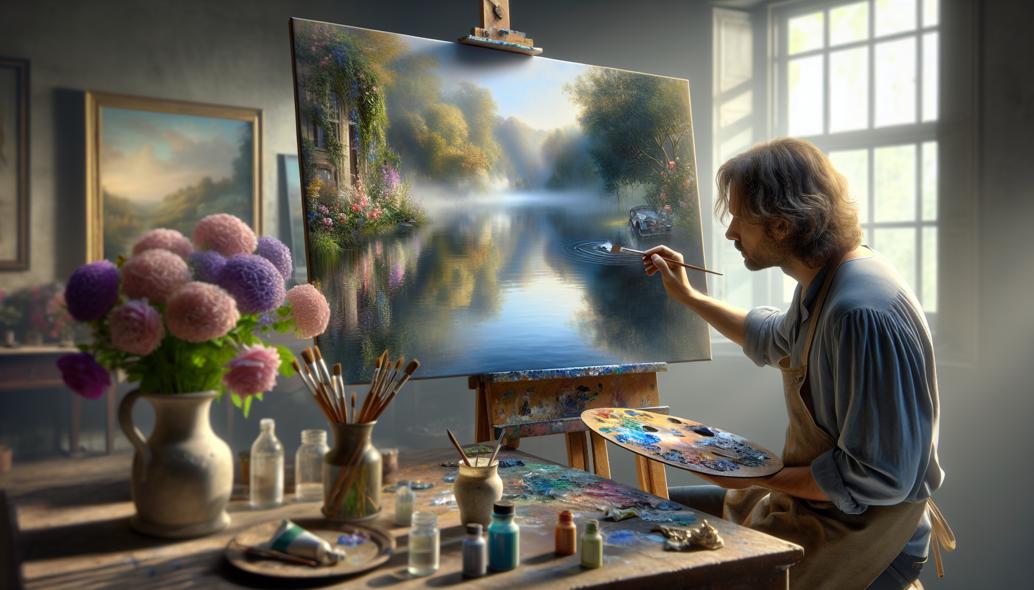 Painting Realistic Water in Oil