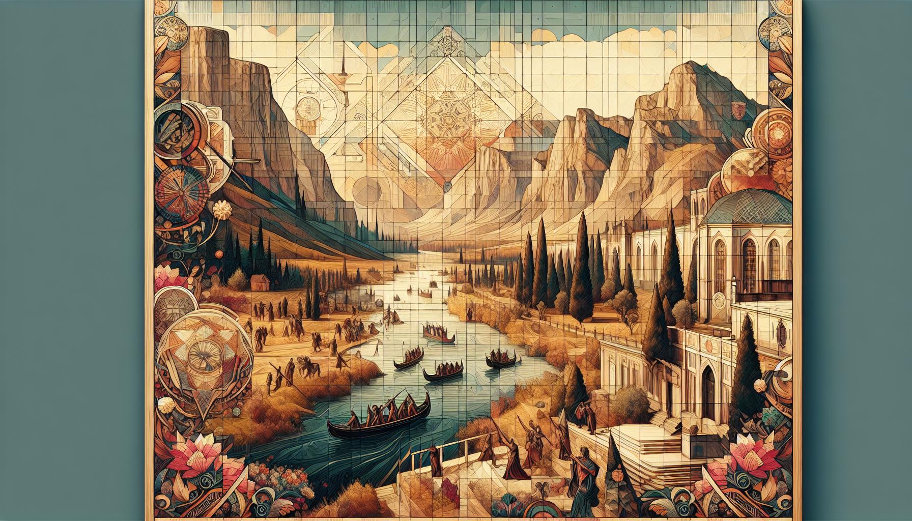 Mastering Large-Scale Paintings: Using the Grid Method for Precision