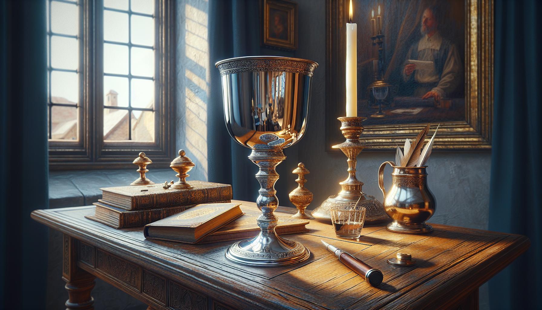 Creating Realistic Reflections on Metal Objects with Oil