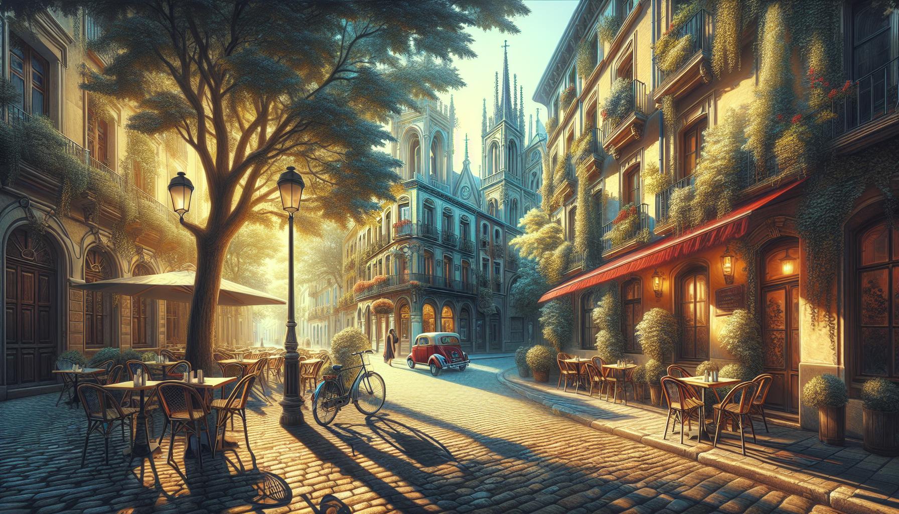 How to Paint Light Effects and Shadows in Urban Scenes